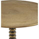 Dasari 15 inch Brass Side Table